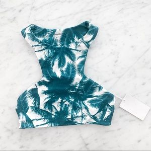 New With Tags Mikoh Polynesian Palm Banyans Top